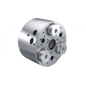 Механизированный токарный патрон - LS series - ITW Workholding - самоцентрирующийся / с большим усилием сжатия / для обрабатываемых деталей