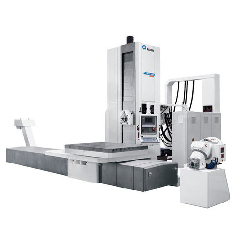 Расточной станок ЧПУ - LAZZATI HBM 130T - Romi - горизонтальный / 4 оси / для сверления