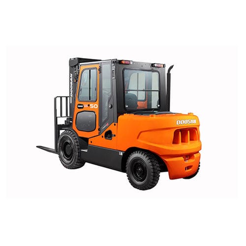 Дизельный вилочный погрузчик - DxxSC-5 - Daewoo Industrial Vehicles - с местом для сидения водителя / для разгрузочно-погрузочных работ / промышленный