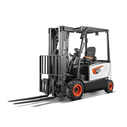 Электрический вилочный погрузчик - B series - Doosan Industrial Vehicles - с местом для сидения водителя / для разгрузочно-погрузочных работ / сверхточный