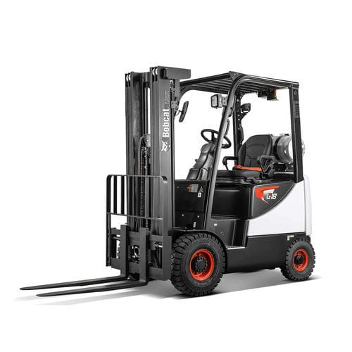 Вилочный погрузчик СНГ - G series - Doosan Industrial Vehicles - с местом для сидения водителя / для хранения / с противовесом
