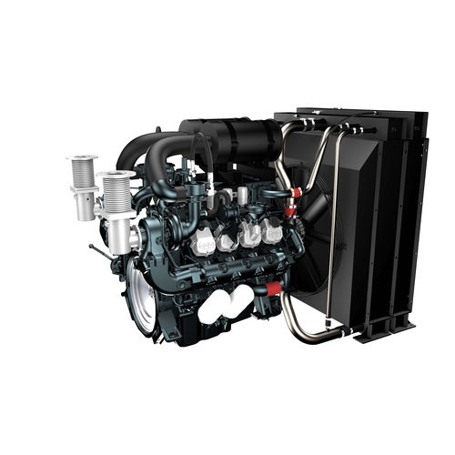 Дизельный двигатель - DP158LD - HD HYUNDAI INFRACORE - 8 цилиндров / турбо / для электрогенераторной установки