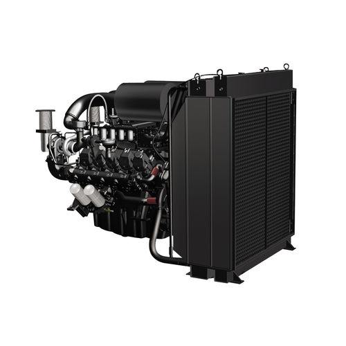 Двигатель на природном газе - GV180TI - HD HYUNDAI INFRACORE - 10 цилиндров / турбо / для электрогенераторной установки