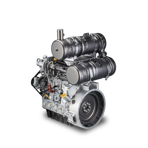 Дизельный двигатель - DM03 - HD HYUNDAI INFRACORE - 4 цилиндра / турбо / линейный