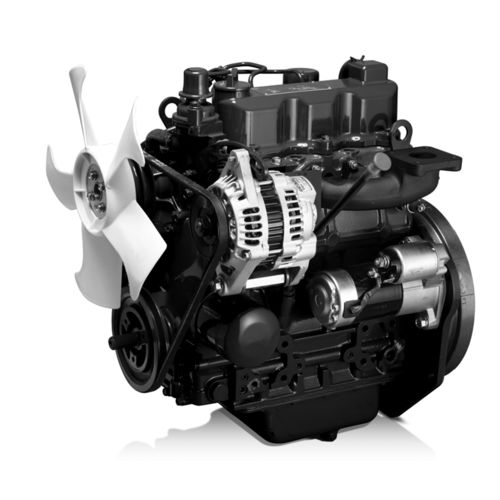Дизельный двигатель - SU103 - HD HYUNDAI INFRACORE - 3 цилиндра / линейный / для строительной техники