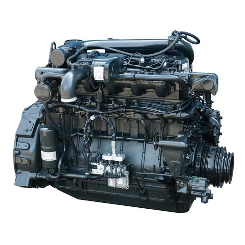 Двигатель на природном газе - GL08K - HD HYUNDAI INFRACORE - 6 цилиндров / интеркулер турбины / линейный