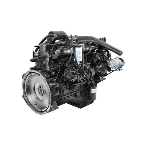 Дизельный двигатель - DE08TIS - HD HYUNDAI INFRACORE - 6 цилиндров / интеркулер турбины / линейный