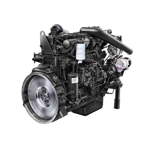 Дизельный двигатель - DE12TIS - HD HYUNDAI INFRACORE - 6 цилиндров / интеркулер турбины / линейный