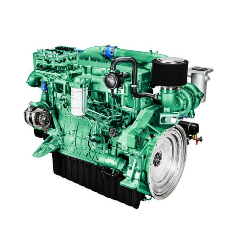Дизельный двигатель - 4L086C - HD HYUNDAI INFRACORE - 6 цилиндров / интеркулер турбины / аккумуляторная система подачи топлива