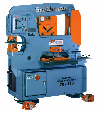 Полуавтоматический пробивной пресс - DO 70/110-24M - Scotchman Industries - гидравлический / для листа / для резки
