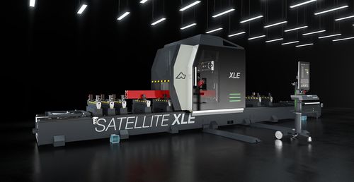 Обрабатывающий центр ЧПУ 5 осей - SATELLITE XLE - Emmegi Group - вертикальный / для стали / для алюминия