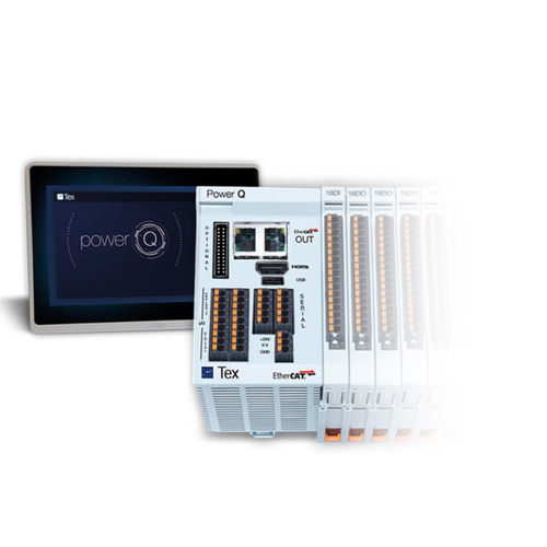 Управление ЧПУ для упаковочной машины - Power Q - Tex AUTOMATION - для камнеобрабатывающего станка / 4 оси / компактное
