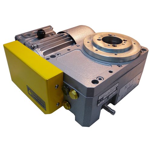 Делительный диск с двигателем - max. 80 kg | T25  - MCPI SAS - горизонтальный / для станка / кулачковый