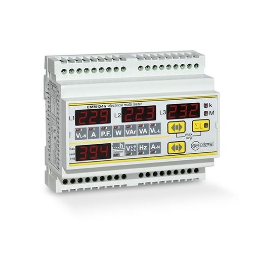Прибор для измерения напряжение - EMM-D4h   - Contrel elettronica - тока / частоты / коэффициента мощности
