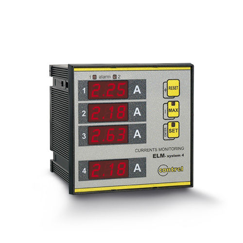 Цифровой амперметр - ELM-4 - Contrel elettronica - с утопленным монтажом / для измерений