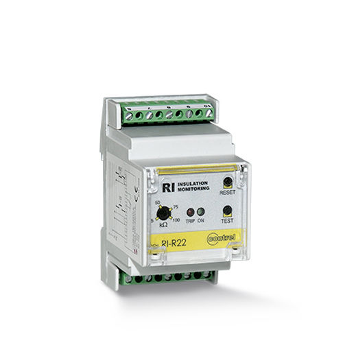 Тестер изоляции для сети AC - RI-R22 - Contrel elettronica - на DIN-рейке