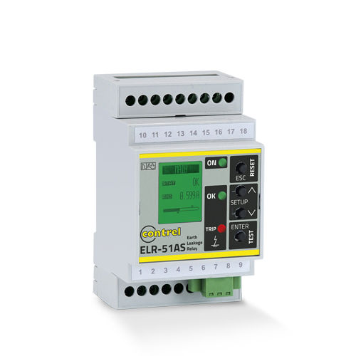 Защитное реле замыкания на землю - ELR-51AS - Contrel elettronica - тока / AC / DC