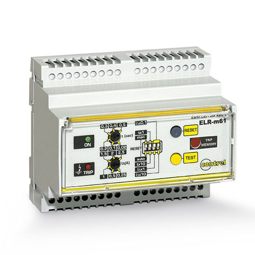 Защитное реле замыкания на землю - ELR-61 series - Contrel elettronica - тока / 2NO/NF / для монтажа на панели
