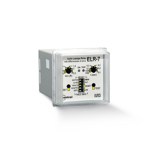 Защитное реле замыкания на землю - ELR-7 series - Contrel elettronica - 2NO/NF / AC / DC