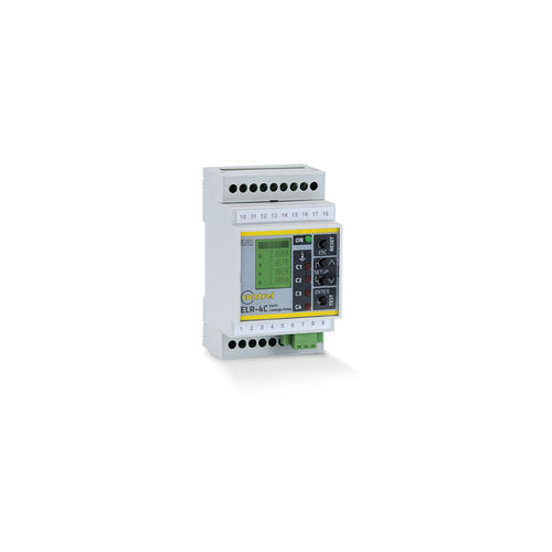 Защитное реле замыкания на землю - ELR-4C  - Contrel elettronica - на DIN-рейке / RS485 / IEC