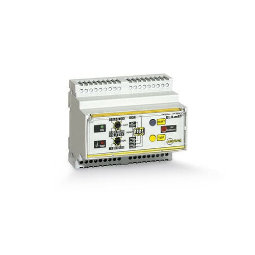 Защитное реле замыкания на землю - ELR-62 series - Contrel elettronica - тока / на DIN-рейке / IEC