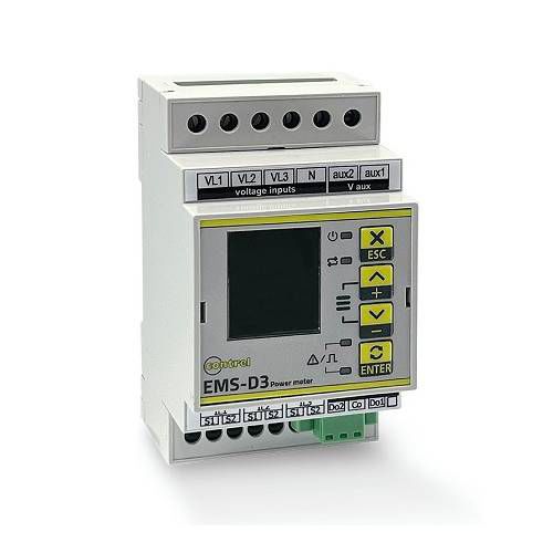 Многофункциональный прибор для измерения мощности - EMS-D3 - Contrel elettronica - частотомер / мультиметр / счетчик активной энергии