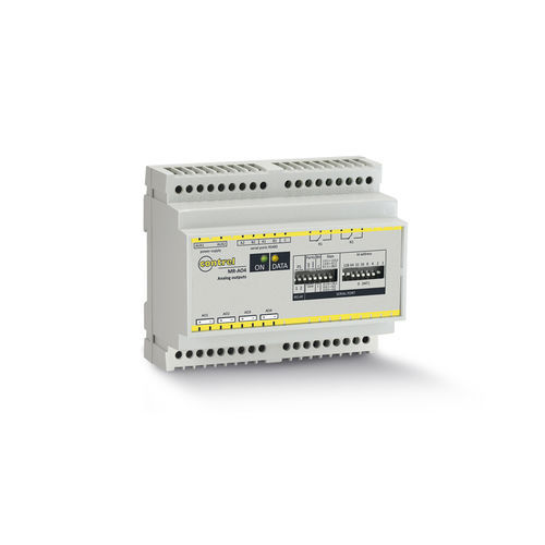 Аналоговый модуль входа/выхода - MR-AO4 - Contrel elettronica - RS485 / 4 цифровых выхода / тока