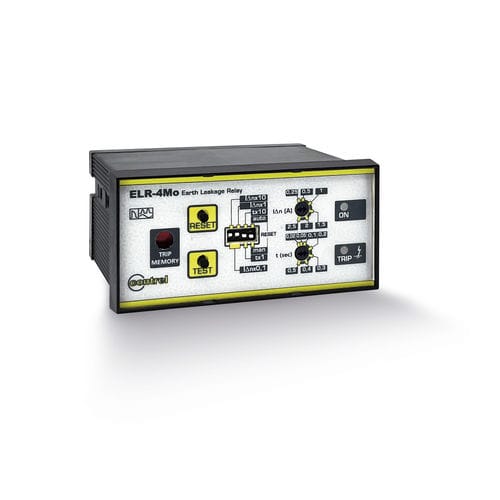 Защитное реле замыкания на землю - ELR-4 series - Contrel elettronica - 2NO/NF / для монтажа на панели / на DIN-рейке