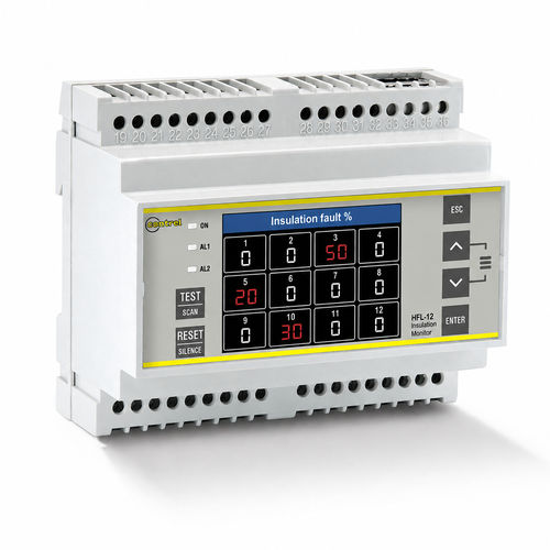 Защитное реле изоляции - HFL-12 - Contrel elettronica - монофазовое / AC / на DIN-рейке