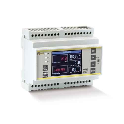 Тестер изоляции RS485 - HRI-R40N - Contrel elettronica - с выявлением места дефектов изоляции / Modbus / RS485
