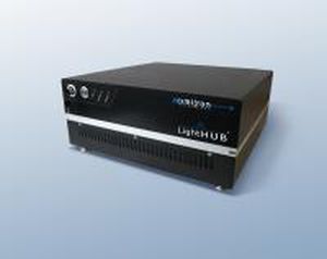 Источник света с лазером - LightHUB+®  - Omicron Laserprodukte GmbH - видимого диапазона / компактный / для микроскопа