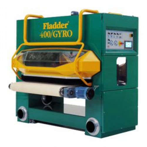 Станок для удаления заусенцев со щеткой - FLADDER® 400/GYRO - Fladder - для отделки / для листового металла / автоматический