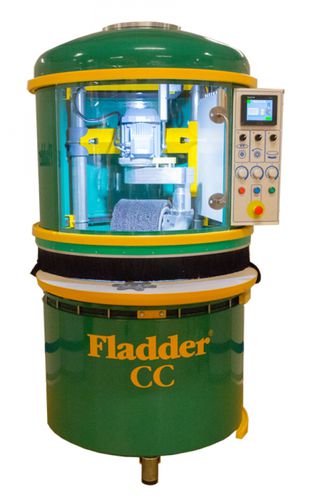 Станок для удаления заусенцев со щеткой - Fladder® CC - Fladder - для металлических деталей / автоматический / компактный