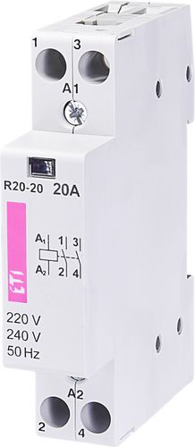 Контактор для двигателя - 002461210 - ETI - электромагнитный / однополюсный / IEC