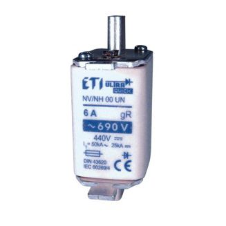 Предохранитель NH - 004331018 - ETI - квадратный / класса N / для полупроводника