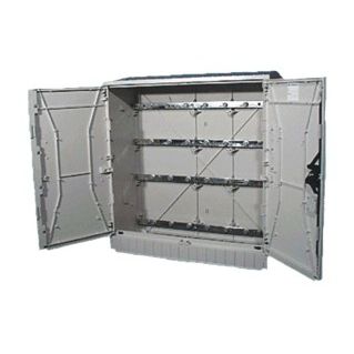 Настенный распределительный шкаф - 001601002 - ETI - из полиэстера / для распределения электроэнергии / для открытого пространства