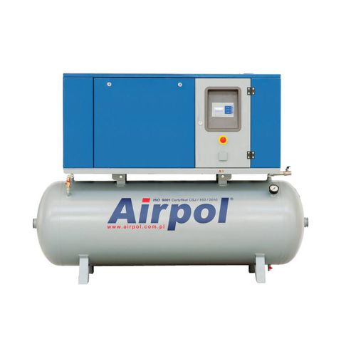 Винтовой компрессор - K 15 - Airpol - воздушный / с электродвигателем / стационарный