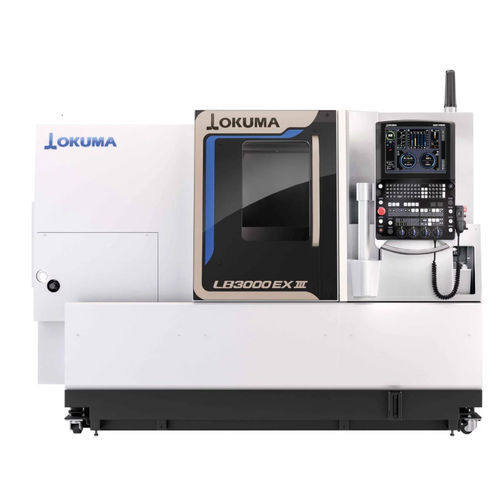 Токарный станок ЧПУ - LB3000 EX III - OKUMA EUROPE GMBH - горизонтальный / универсальный / наклонная станина