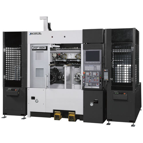 Токарный станок ЧПУ - 2SP-150H - OKUMA EUROPE GMBH - горизонтальный / 2 оси / с двумя стержнями