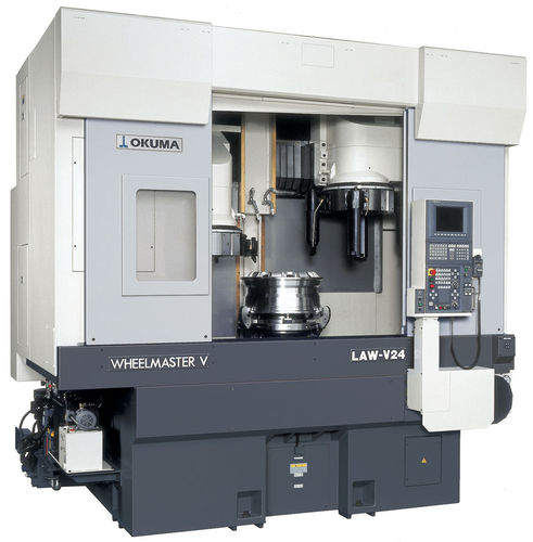 Токарный станок ЧПУ - LAW-V24 - OKUMA EUROPE GMBH - вертикальный / 4 оси / для использования в автомобилях