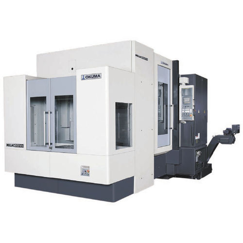 Обрабатывающий центр 5 осей - MILLAC 800VH - OKUMA EUROPE GMBH - горизонтальный / 120 инструментов / 80 инструментов