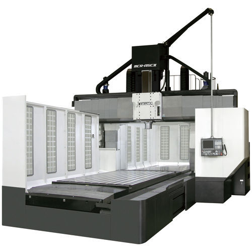 Обрабатывающий центр с двойной стойкой - MCR-A5CII - OKUMA EUROPE GMBH - 3 оси / вертикальный / 120 инструментов
