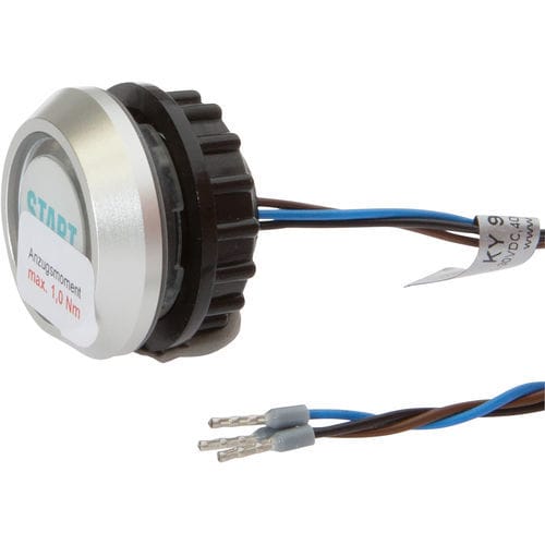 Емкостная пусковая кнопка - KY98A715 - ipf electronic gmbh - вибростойкая / IP67 / LED