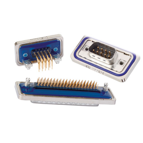Соединитель D-sub - CONEC Elektronische Bauelemente GmbH - для передачи данных / из латуни / IP67