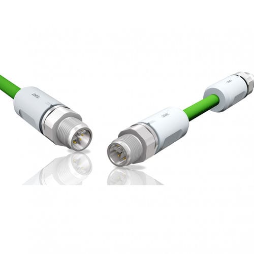 Соединитель для передачи данных - CONEC Elektronische Bauelemente GmbH - Ethernet / литой / M12