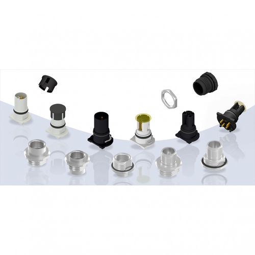 Соединитель M12 с L-кодом - CONEC Elektronische Bauelemente GmbH - для источника электропитания / источник питания пост. тока DC / IEC