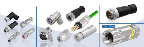 Соединитель для передачи данных - CONEC Elektronische Bauelemente GmbH - DIN / круговой / внутренняя резьба