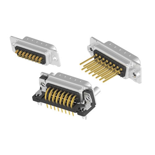 Соединитель для передачи данных - CONEC Elektronische Bauelemente GmbH - D-sub / PCB / прямоугольный