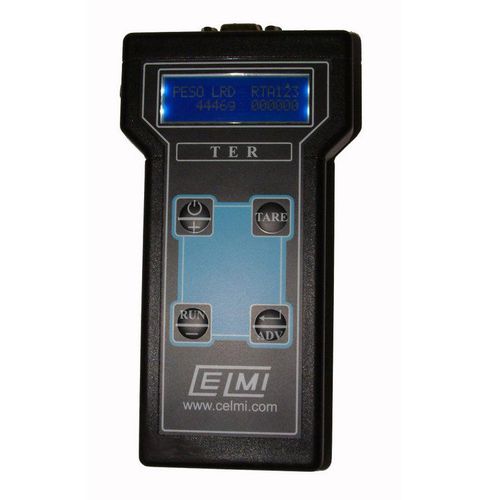 Регистратор данных веса - TER - Celmi - Modbus / с экраном / переносной