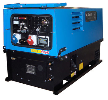 Сварочный аппарат MMA - 300 A, 8 kVA | MPM 8/300 S-R - Genset - монофазовый / с электрогенератором / DC